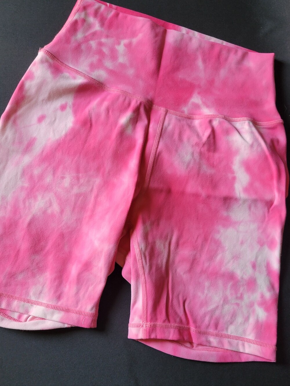 Vital Apparel Plush Marble Biker Shorts Size M